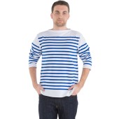 The genuine man French striped shirt Marine Nationale, Rachel 100% made in France Orcival