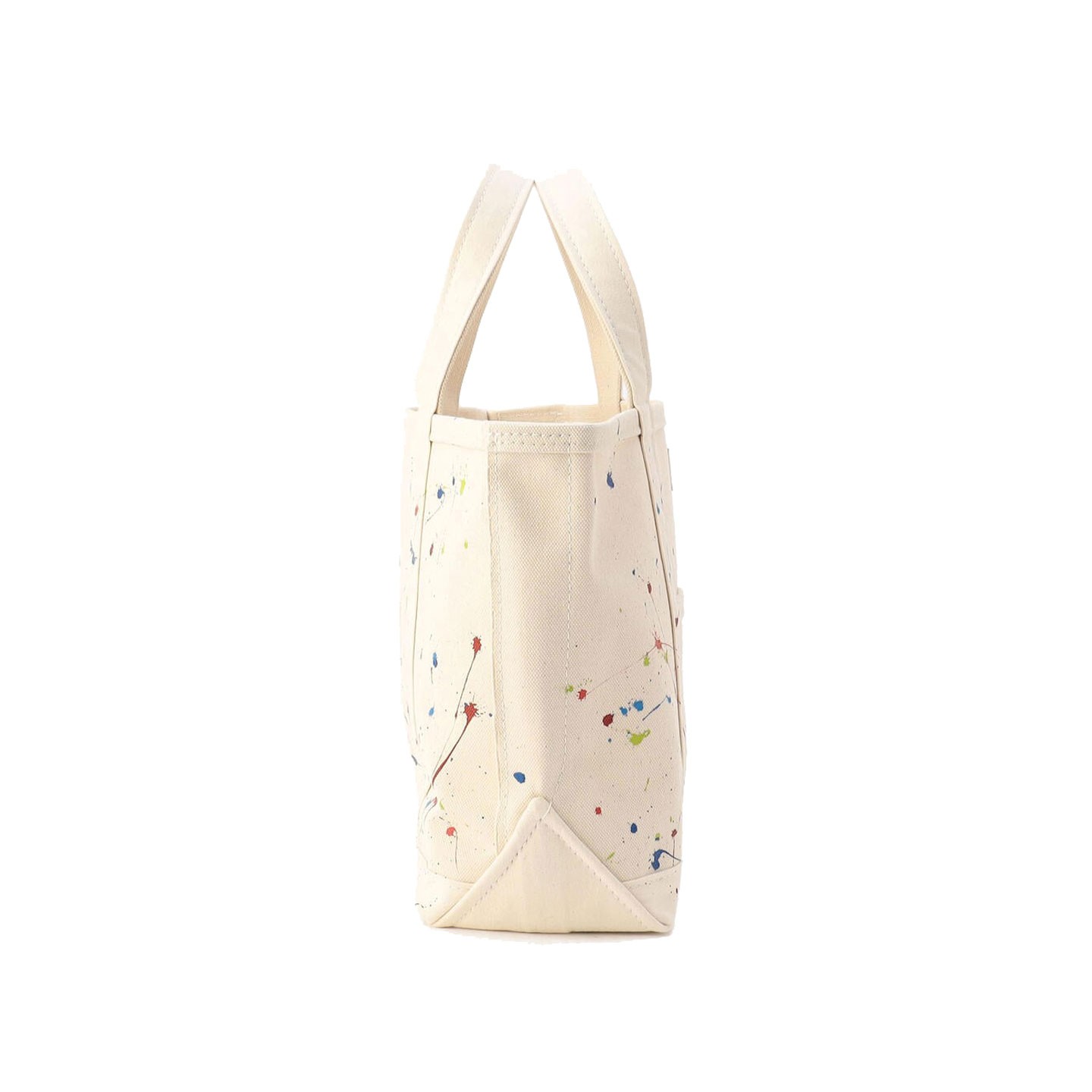 Painted canvas tote bag medium ECRU Orcival Painted canvas tote bag medium ECRU Orcival