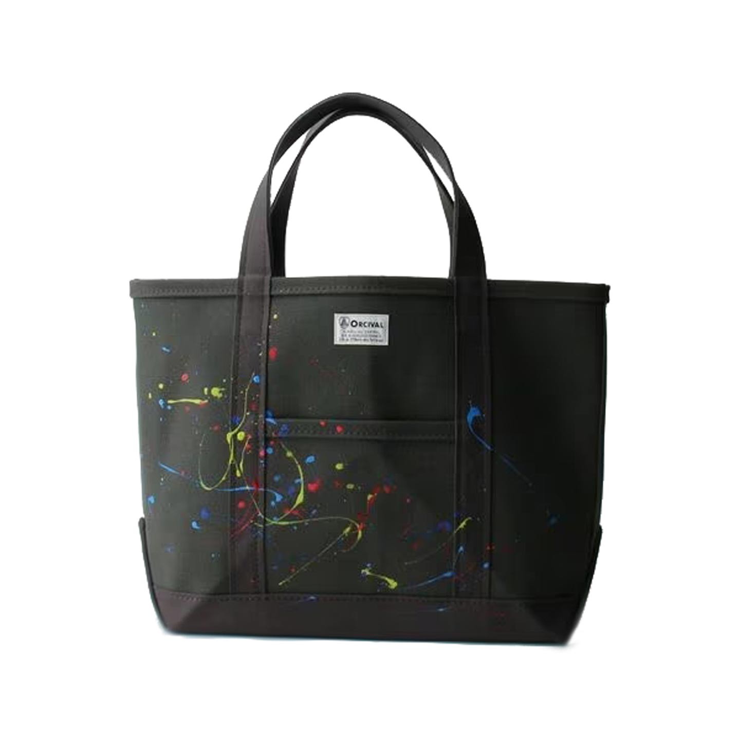 Le sac charcoal tote-bag peint Orcival