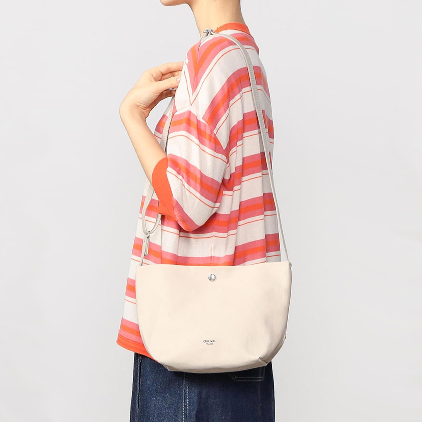 Shoulder pouch large sand beige Shoulder pouch large sand beige