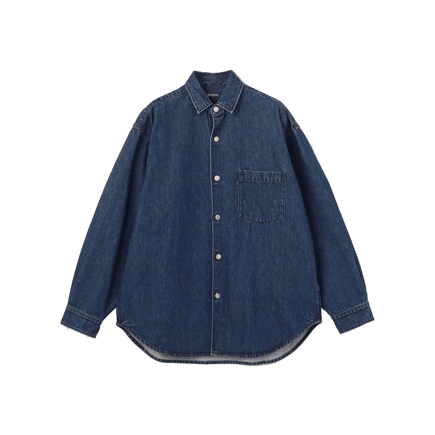 Denim shirt Jacket Indigo 11oz 100% cotton Orcival Denim shirt Jacket Indigo 11oz 100% cotton Orcival