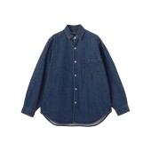 Denim shirt Jacket Indigo 11oz 100% cotton Orcival