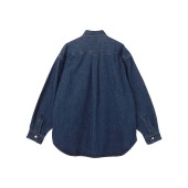 Denim shirt Jacket Indigo 11oz 100% cotton Orcival