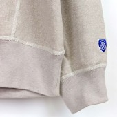 Zip Hoodie Beige100% cotton, unisex