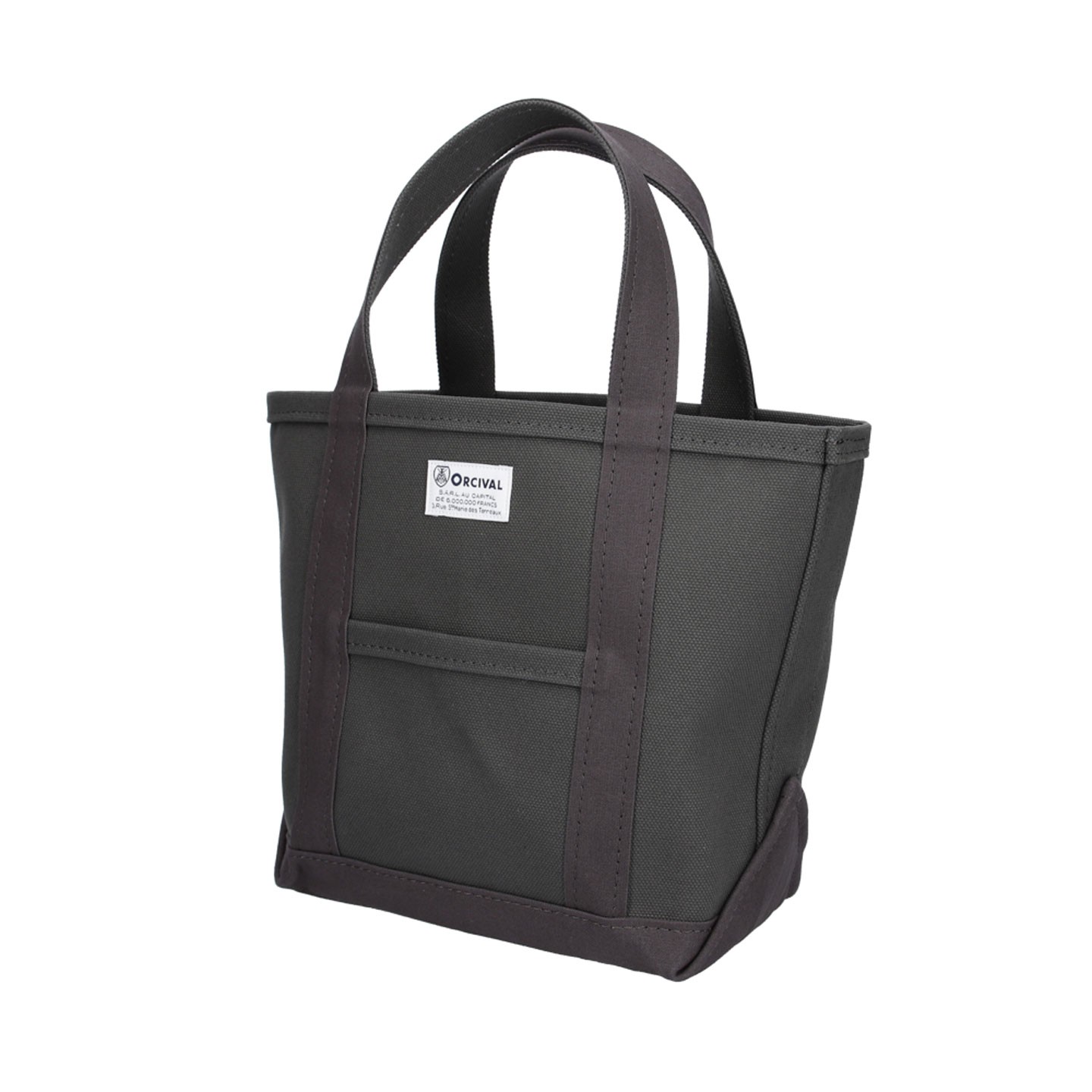 The charcoal tote-bag by Orcival in small size