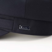 Black maritime cap