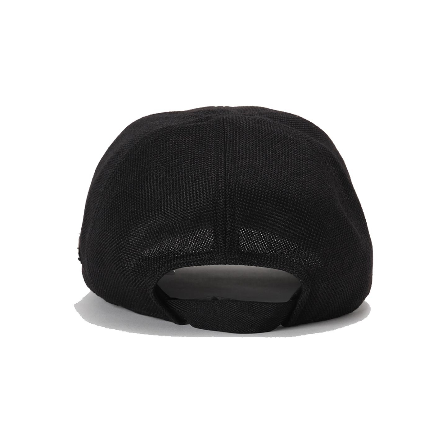 Casquette naturelle imitation rafia black Casquette naturelle imitation rafia black