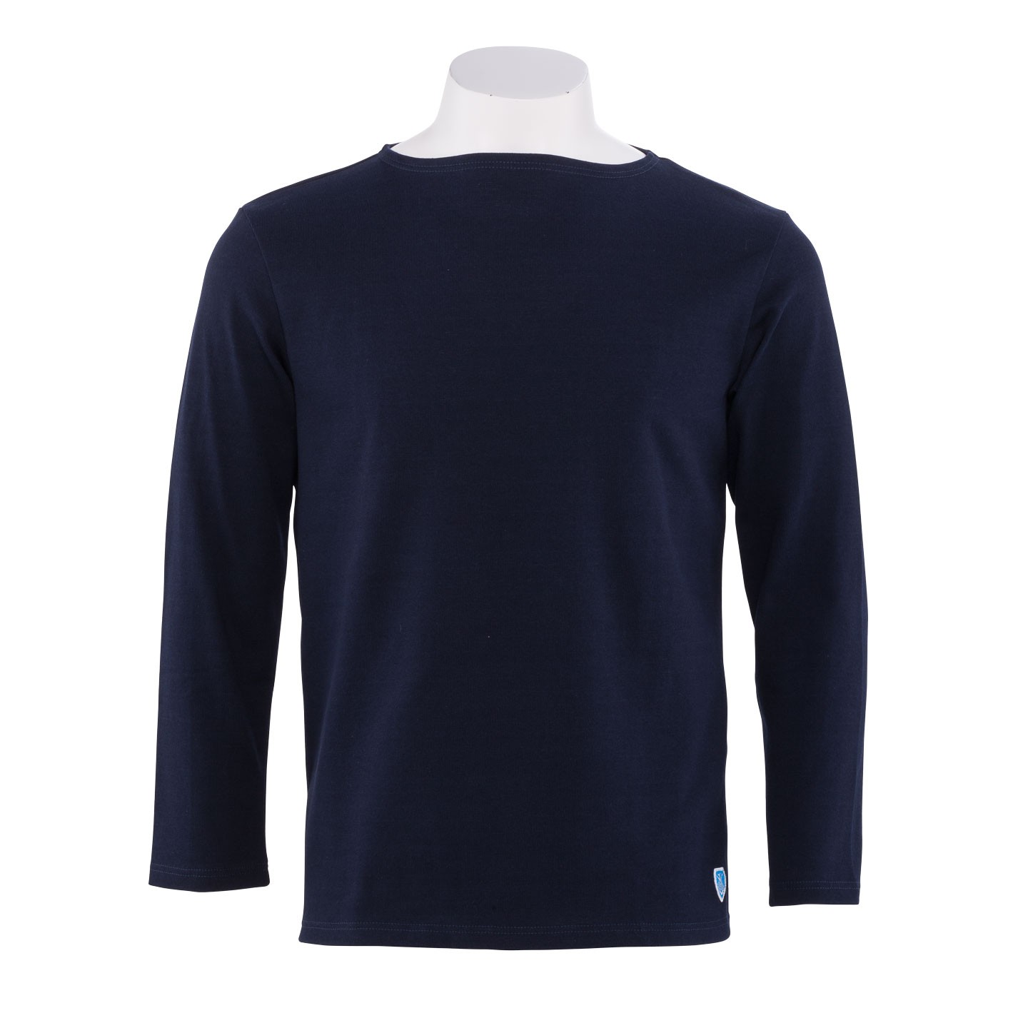 Sailor shirt in Navy, unisex Orcival Made In France