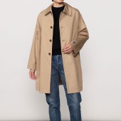 Oversized cotton gabardine coat #OR-A0582 CGB Oversized cotton gabardine coat #OR-A0582 CGB