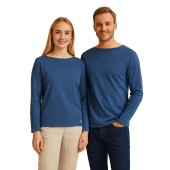 Marinière Jeans, mixte fabriqué en France Orcival