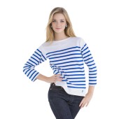 La marinière marine nationale authentique femme, Rachel 100% made in france Orcival