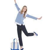 La marinière marine nationale authentique femme, Rachel 100% made in france Orcival