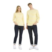 Marinière White / Yellow unisexe