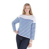 Striped shirt White / Blue Oversize made in France Orcival Marine nationale