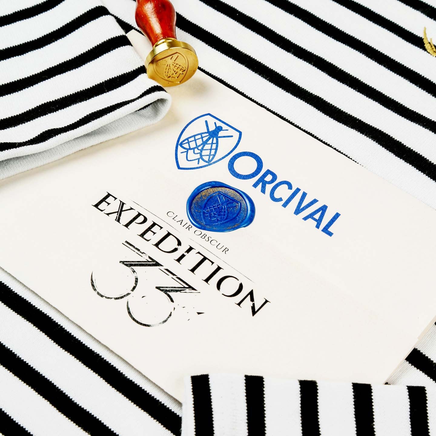 Marinière collaboration Expédition 33 / Orcival