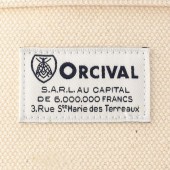 Le sac Ecru / Oxford blue tote-bag Orcival