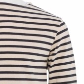 Breton shirt Ecru / Granit, unisex made in France 1939 Orcival