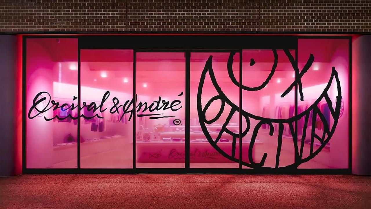 Orcival store in Tokyo, collaboration with Andre